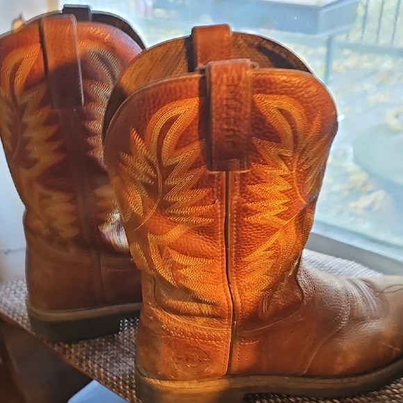 Justin Boots Brown Cowboy & Western Boots - Picture 4 of 9